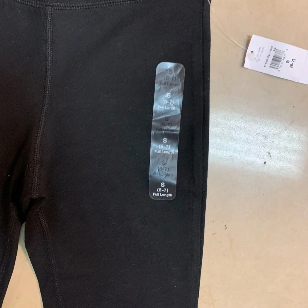 Kids stretch legging Sz small black